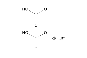 Caesium-rubidium carbonate-bicarbonate