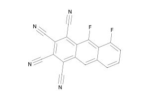 5,10-Difluoroanthracene-1,2,3,4-tetracarbonitrile
