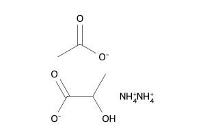 Ammonium acetate-lactate