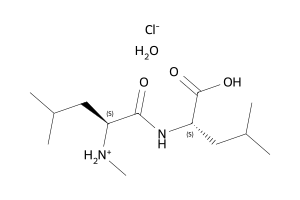 [(1S)-1-[[(1S)-1-carboxy-3-methyl-butyl]carbamoyl]-3-methyl-butyl]-methyl-ammonium;chloride;hydrate