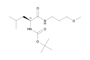 N-Boc-L-leucine 3-methoxypropyl amide