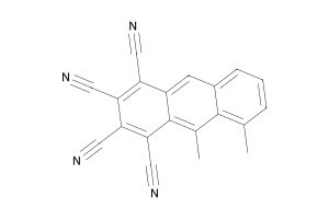 5,10-Dimethylanthracene-1,2,3,4-tetracarbonitrile