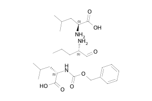 Z-L-leucine L-leucine L-norvalinal