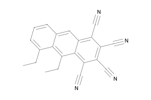 5,10-Diethylanthracene-1,2,3,4-tetracarbonitrile