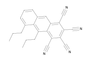 5,10-Dipropylanthracene-1,2,3,4-tetracarbonitrile