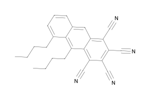 5,10-Dibutylanthracene-1,2,3,4-tetracarbonitrile