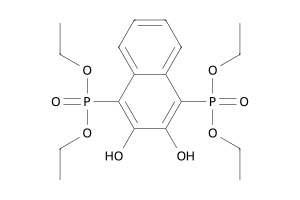 1,4-bis(diethoxyphosphoryl)naphthalene-2,3-diol