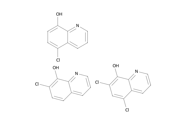 halquinol | C27H17Cl4N3O3 | XCQBENAYFZFNAR | OCSR.ai