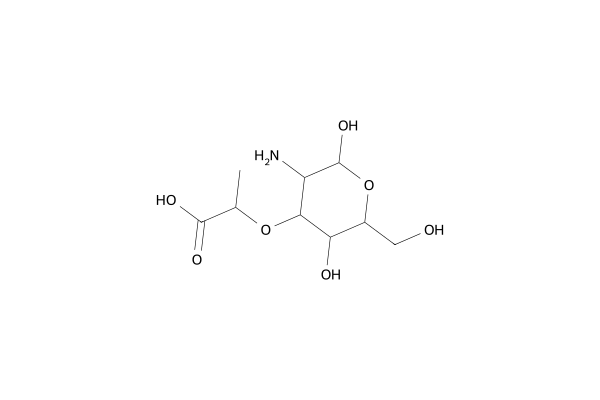 Alpha-muramic acid | C9H17NO7 | MSFSPUZXLOGKHJ | OCSR.ai